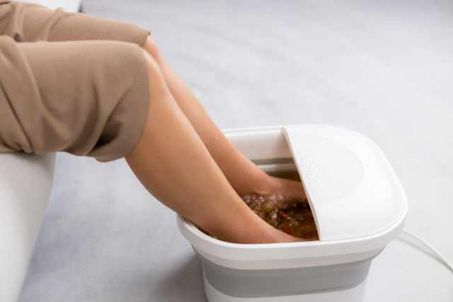 appareil bain de pieds pour utilisation à domicile