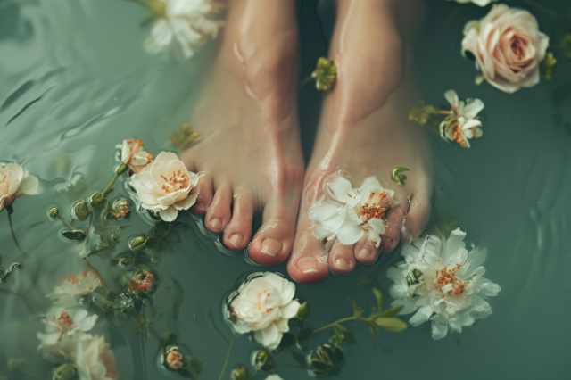 Nettoyer pieds