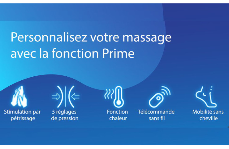 Miko Machine de massage des pieds avec pétrissage profond Fonctions