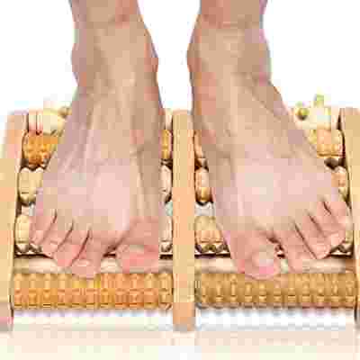 JOSPL – Rouleau de massage en bois pour pieds
